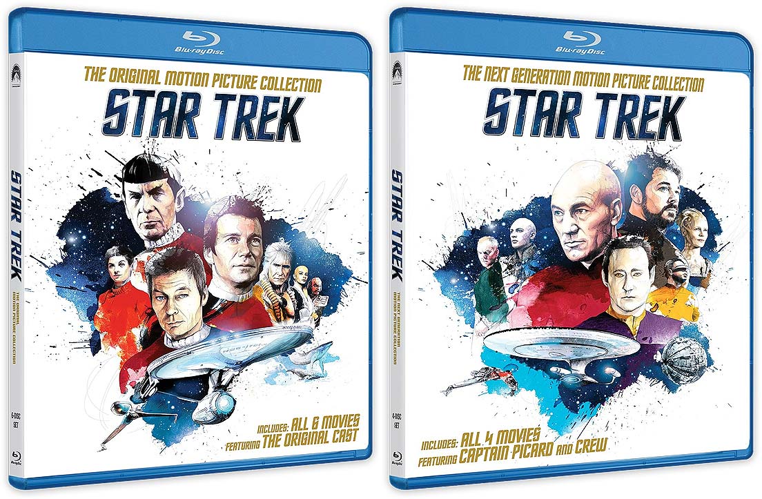 New 50th Anniversary STAR TREK Film Collections • TrekCore.com