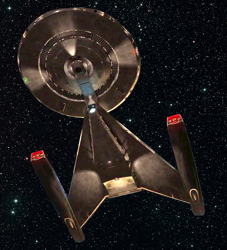 Star Trek Kaffeebecher Discovery Ship weiß 