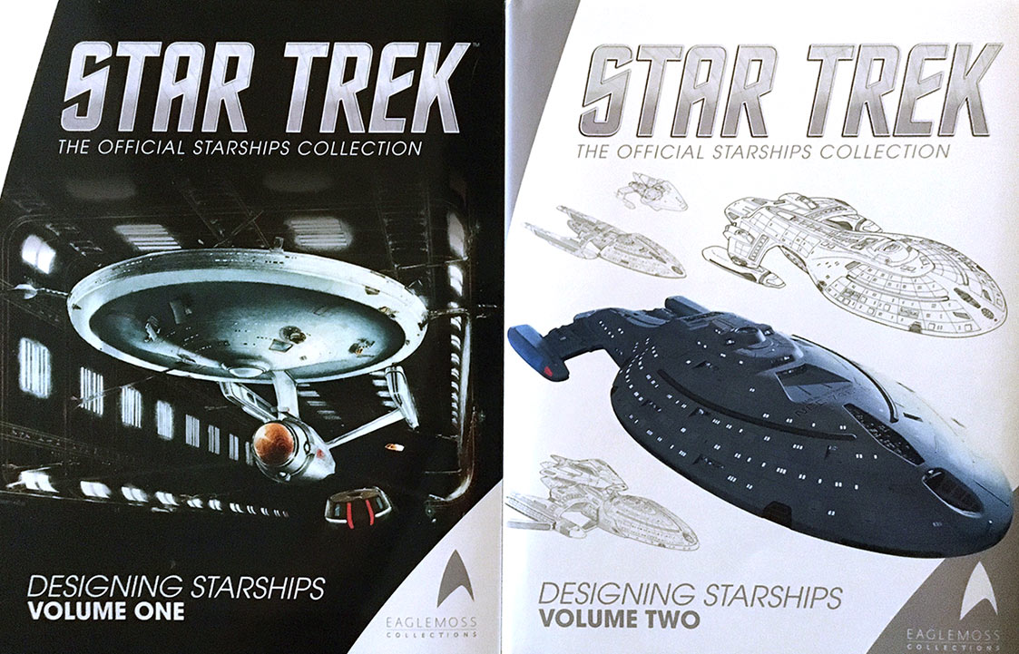 Designing Starships Star Trek Book 1 Eaglemoss Neuf dans sa boîte 