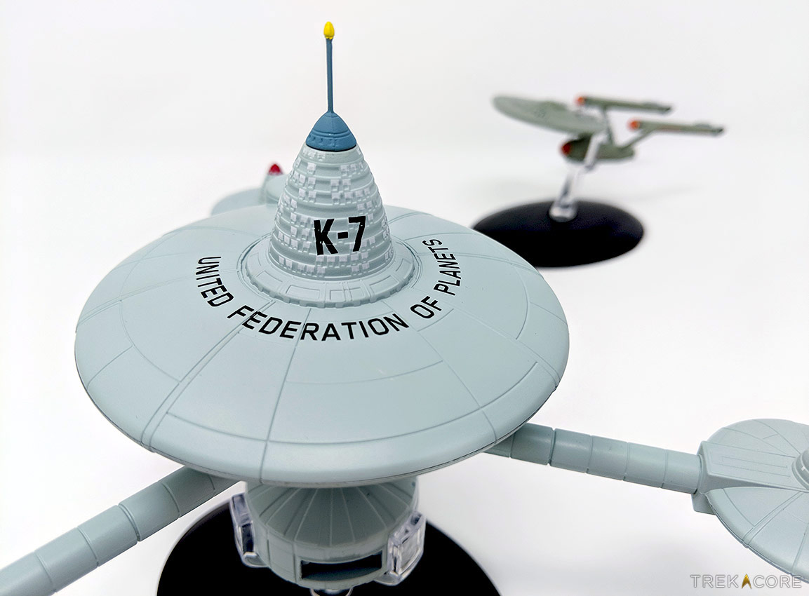 Star Trek K-7 Raumstation Deep Space Station K-7 Eaglemoss Raumschiffsammlung 