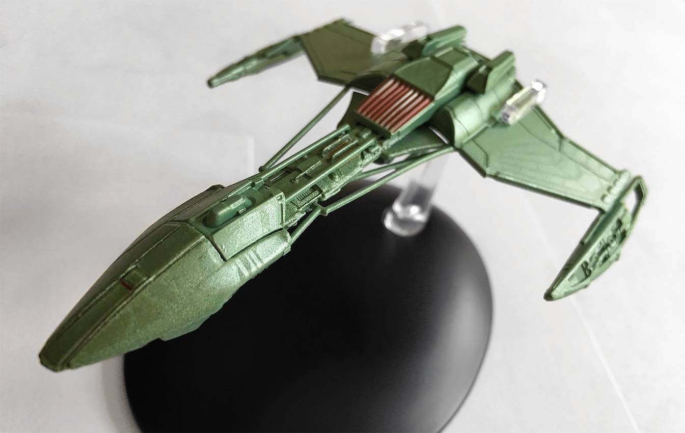 Star Trek Eaglemoss #102 englisch neu Metall Modell Model Klingon D5 Class 