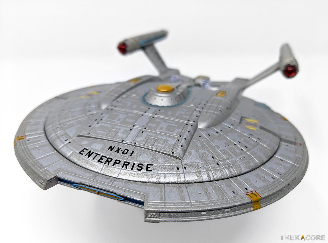 Star Trek Starships USS ENTERPRISE NX-01 Ship Eaglemoss MODEL & STAND ONLY 