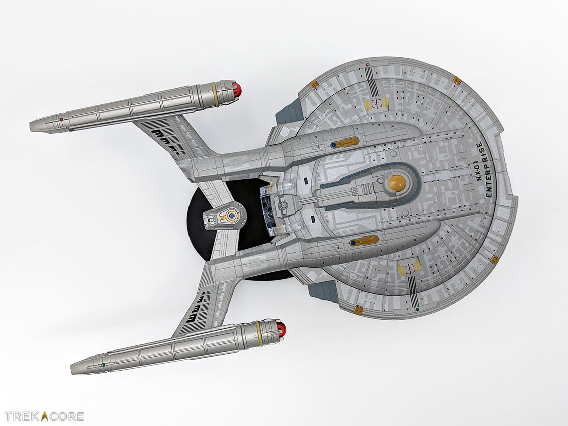 Enterprise NX-01 Star Trek Eaglemoss XXL Metall Raumschiff Modell 23 cm 