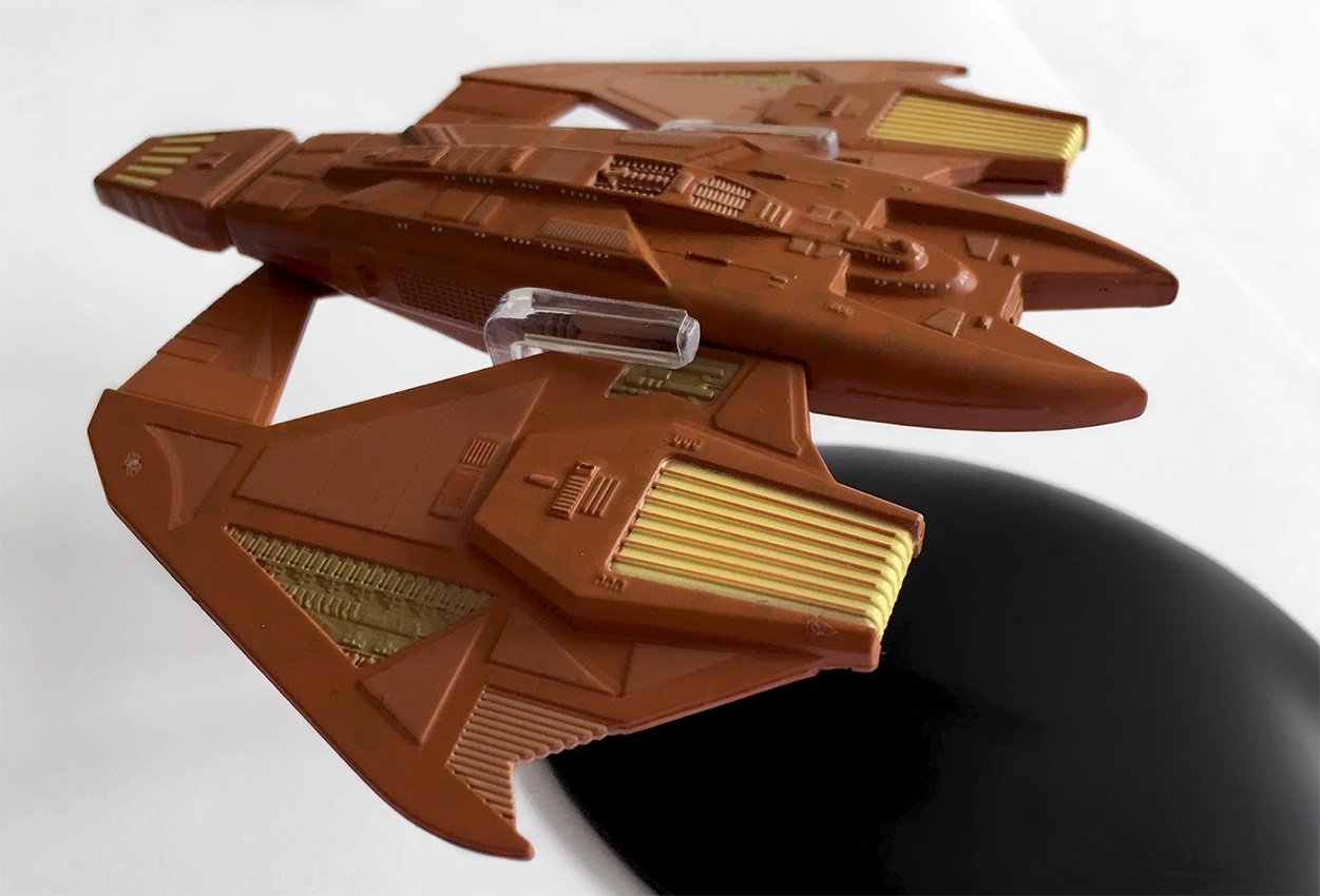 Klingon d5 Class-STAR TREK EAGLEMOSS #102 germano-Métal modèle model-NEUF 