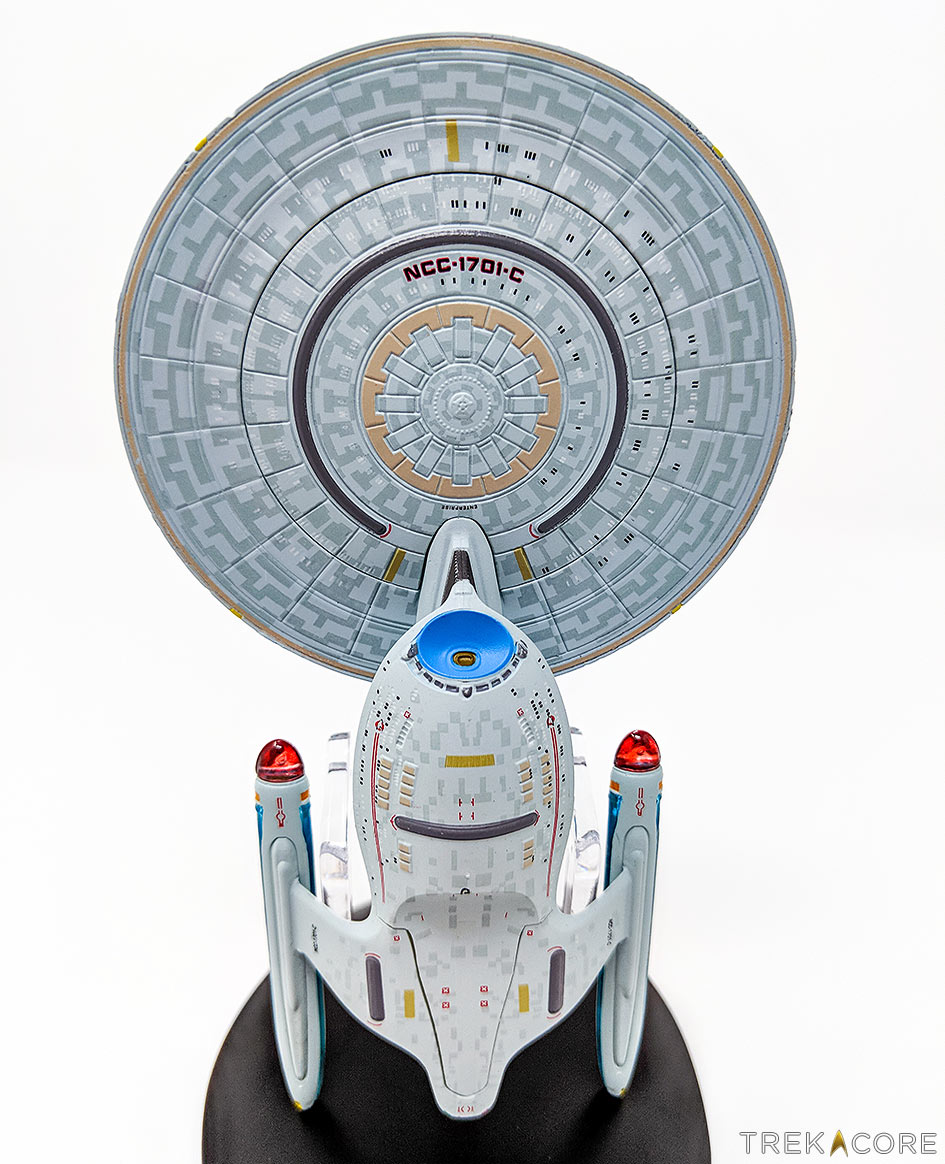 NO MODEL AMBASSADOR CLASS USS ENTERPRISE-C DECALS Star Trek EAGLEMOSS 