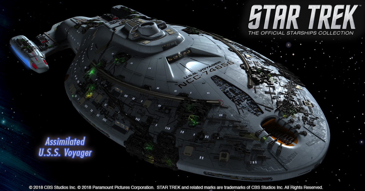Borg Queen Ship ST109 STAR TREK Starship Collection  New 