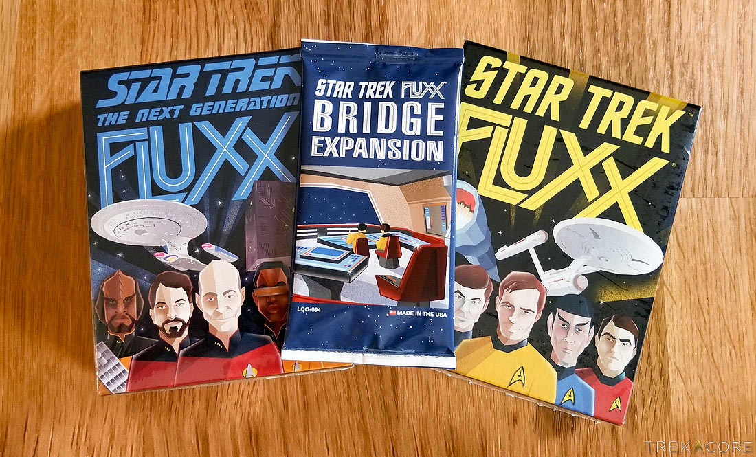The Next Generation FLUXX New and Sealed Star Trek 