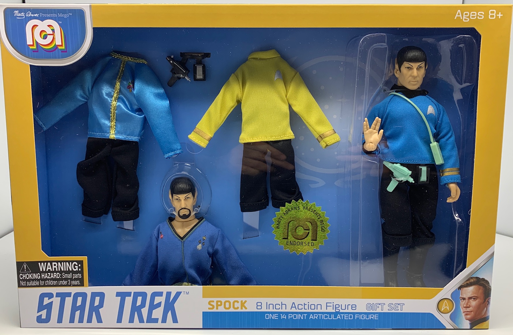 Spock Dress Uniform Variant Mego Star Trek The Original Series Mr 