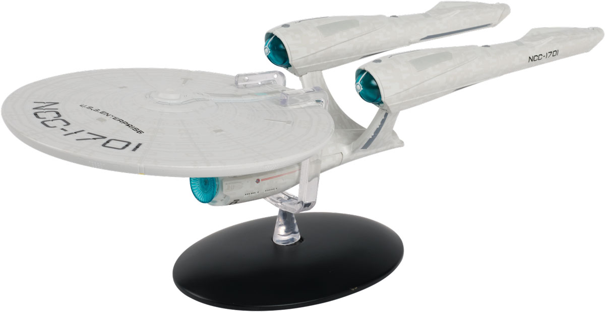 Gold Plated U.S.S Star Trek The Official Starship Collection Enterprise NCC-1701-D Special Edition by Eaglemoss Hero Collector 