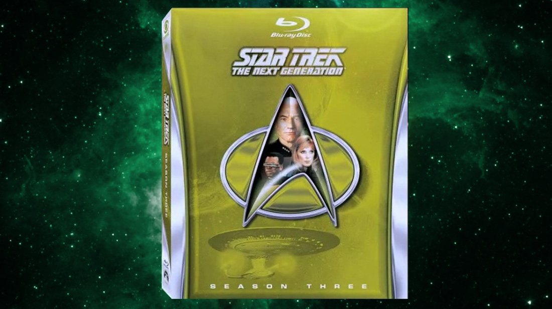 TNG Remastered: Season 3 Cover Art • TrekCore.com