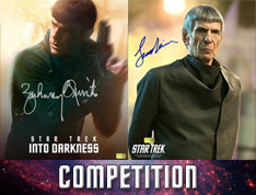 Competition: Win a Signed Spock Photo! (Leonard Nimoy OR Zachary Quinto!)