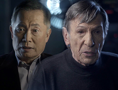 New Leonard Nimoy and George Takei Interviews Accompanying EPIX ‘Star Trek’ Movie Marathon