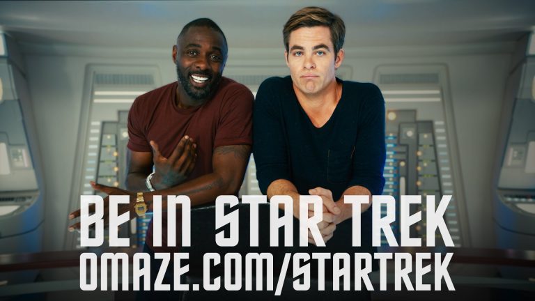 Chris Pine and Idris Elba Fight for the Captain’s Chair in New STAR TREK BEYOND Omaze Charity Video