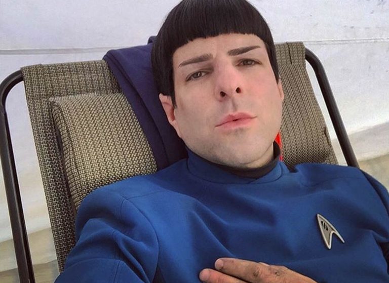 More of Quinto’s New STAR TREK BEYOND Uniform