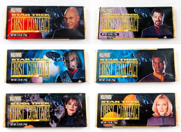 Break the Seal: Cracking Open 20-Year-Old STAR TREK: FIRST CONTACT Chocolate Bars