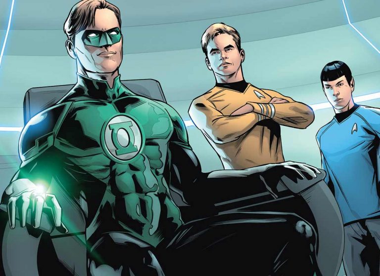 IDW Publishing Announces STAR TREK / GREEN LANTERN Sequel Comic Series for Late 2016