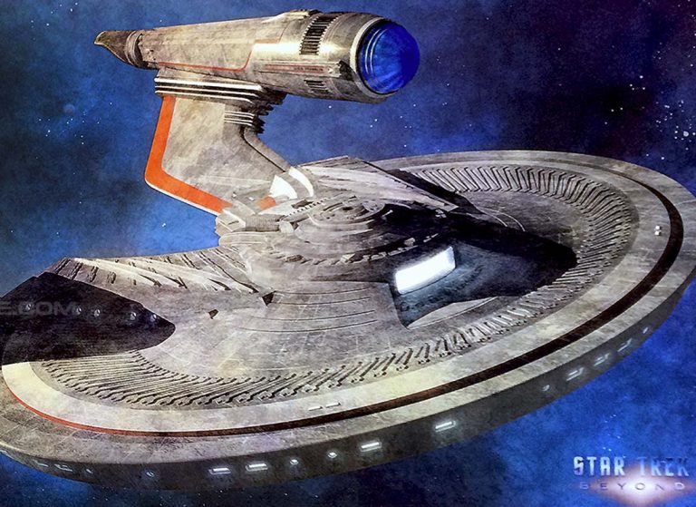 STAR TREK BEYOND Concept Art Reveals a New Starship
