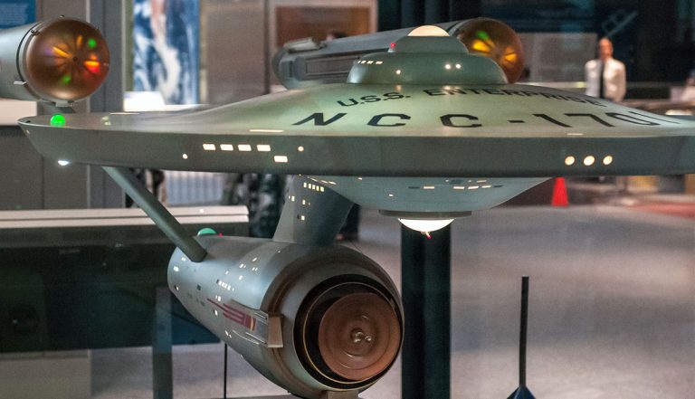 New Gallery: USS Enterprise Model Back on Display at the Smithsonian