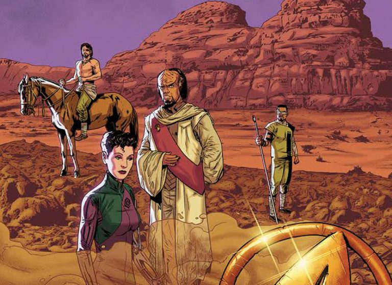 Romulus Invades Earth in STAR TREK: DEVIATIONS Comic