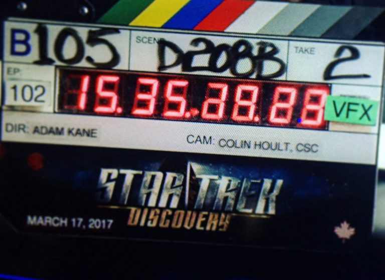 A Few Teasing STAR TREK: DISCOVERY Backstage Photos