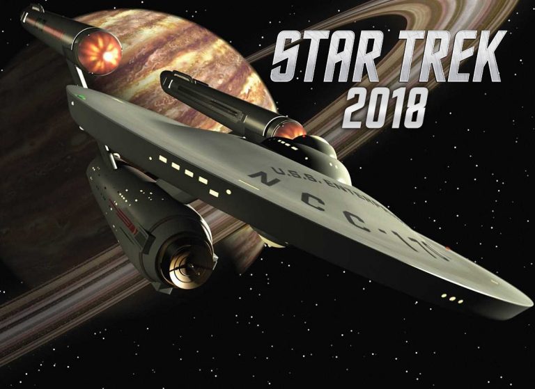 A Collection of New STAR TREK Calendars Debut for 2018