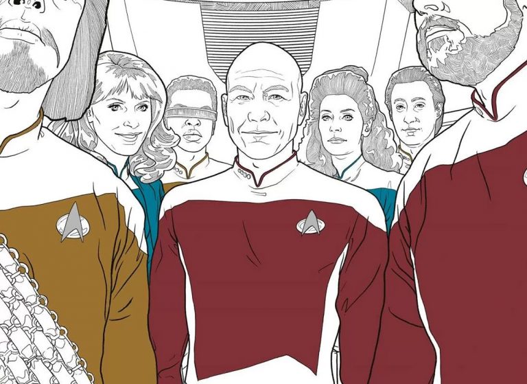 More Dark Horse STAR TREK Coloring Books in 2017