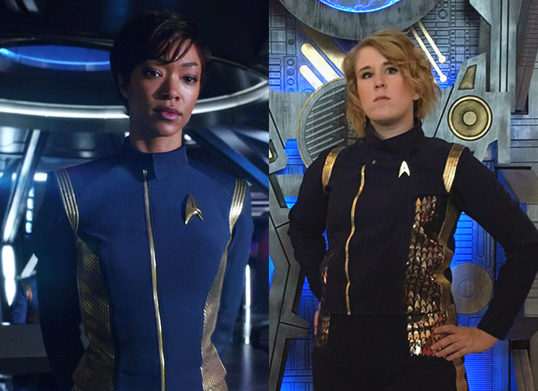 Star Trek Movies Women's Uniform Pattern Set Cosplay 