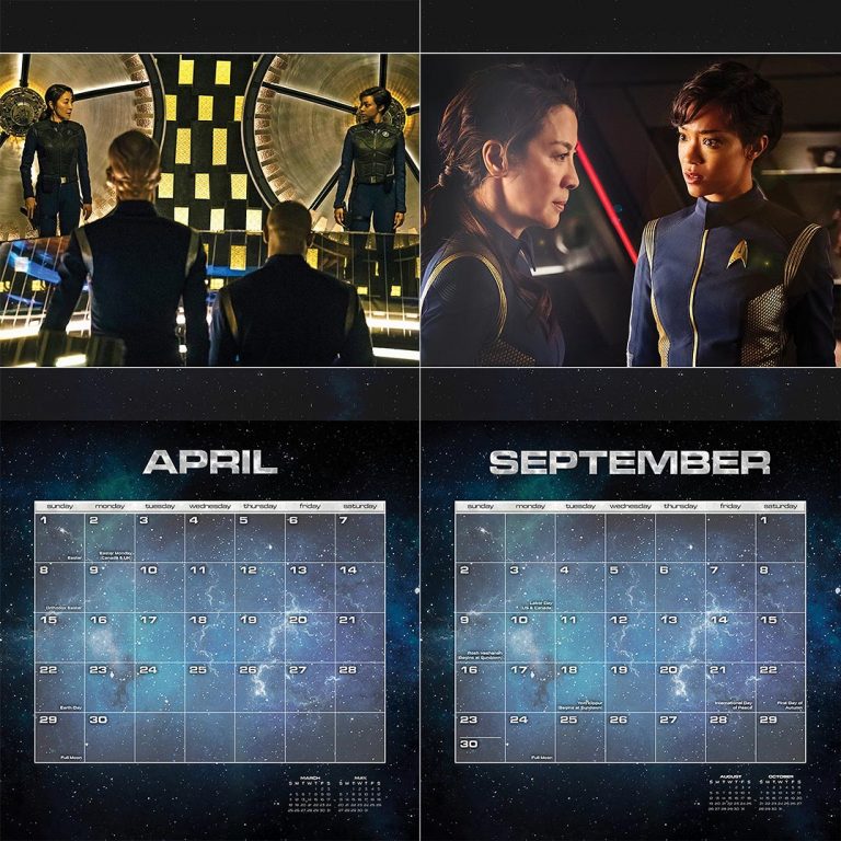 2018 STAR TREK DISCOVERY Calendar Revealed •