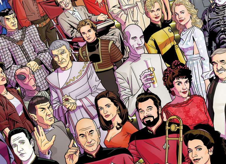 INTERVIEW: Dusty Abell’s TNG 30th Anniversary Posters