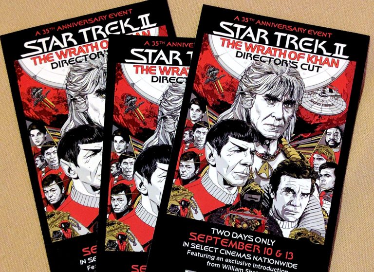 More Details on STAR TREK II Theatrical Screenings