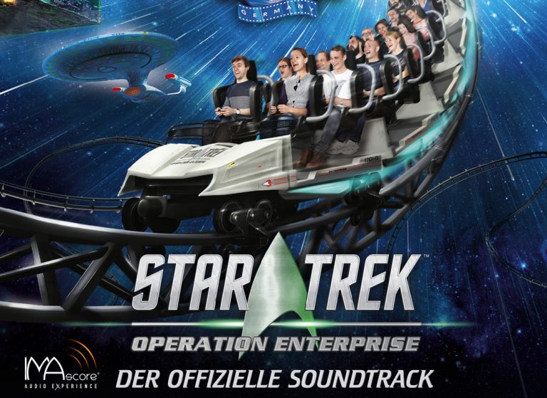 Movie Park Germany’s STAR TREK: OPERATION ENTERPRISE Roller Coaster Soundtrack Released