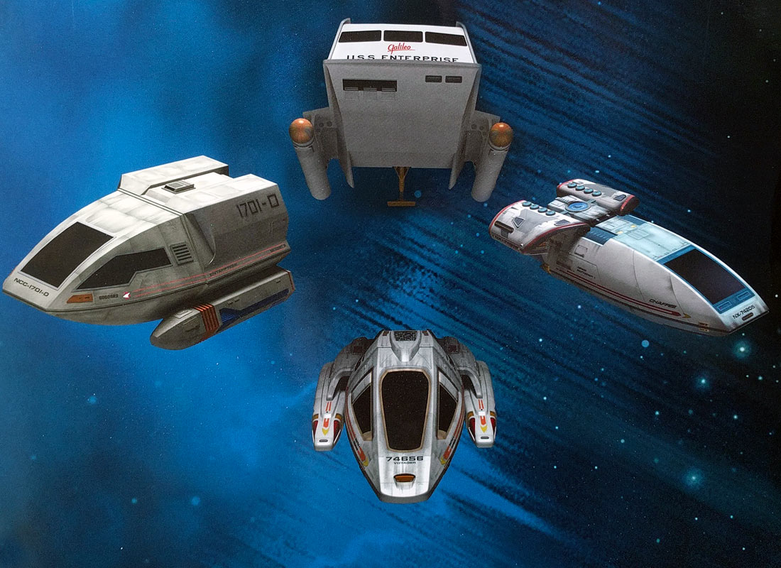 englisch OVP Star Trek Executive Shuttle #5 from Earth Spacedock Eaglemoss 