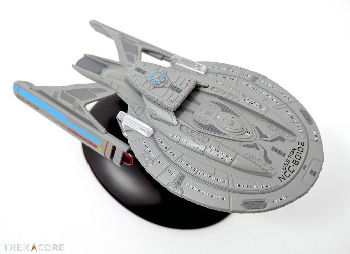 REVIEW: Eaglemoss' U.S.S. Titan Starship Model • TrekCore.com