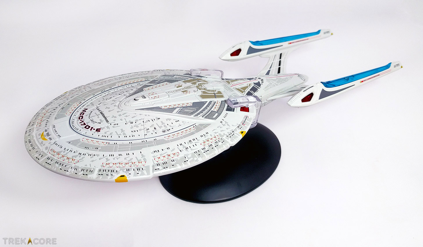 eng. Star Trek Argo-Shuttle #9 from the U.S.S Enterprise NCC-1701-E Eaglemoss 