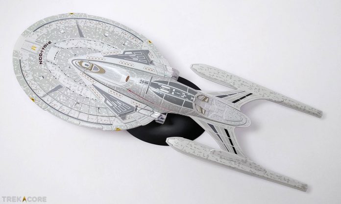 REVIEW: Eaglemoss XL -- USS Enterprise NCC-1701-E • TrekCore.com