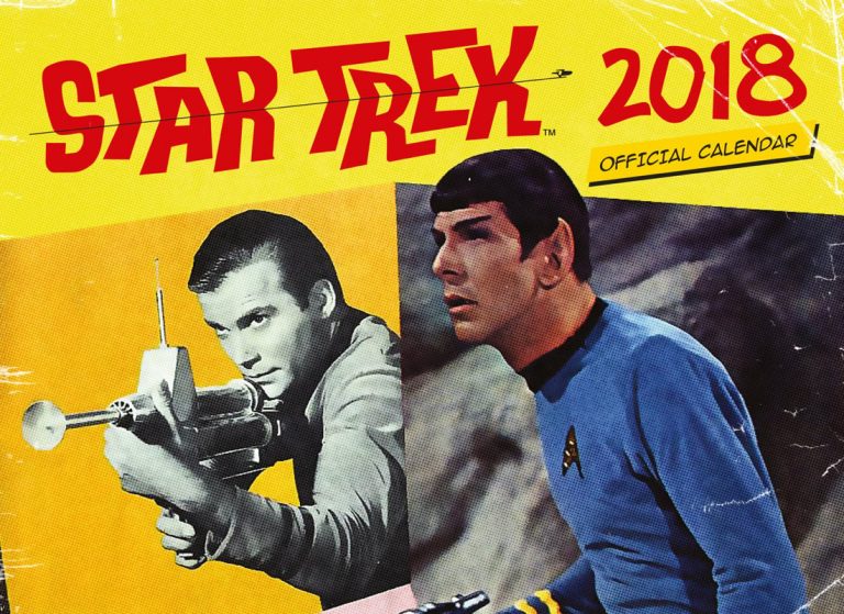 A Few More STAR TREK Calendars Arrive for 2018