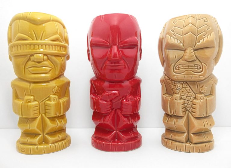 REVIEW & CONTEST: ThinkGeek “Star Trek: TNG” Tikis