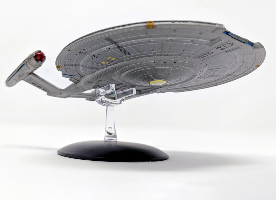 Eaglemoss Star Trek Federation USS Enterprise NX-01 Starship w/Mag #EMST0004 