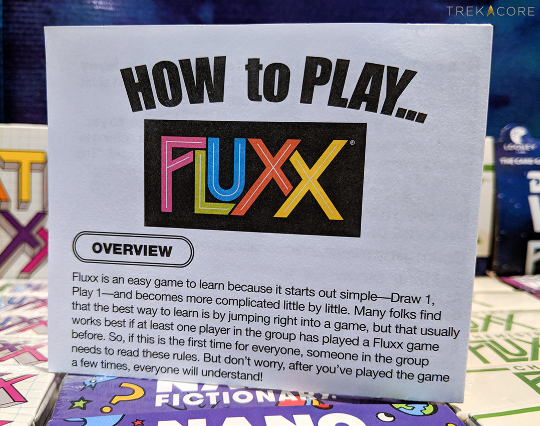 Toy Fair 2018: Looney Labs Previews Upcoming STAR TREK FLUXX Card Games •  TrekCore.com