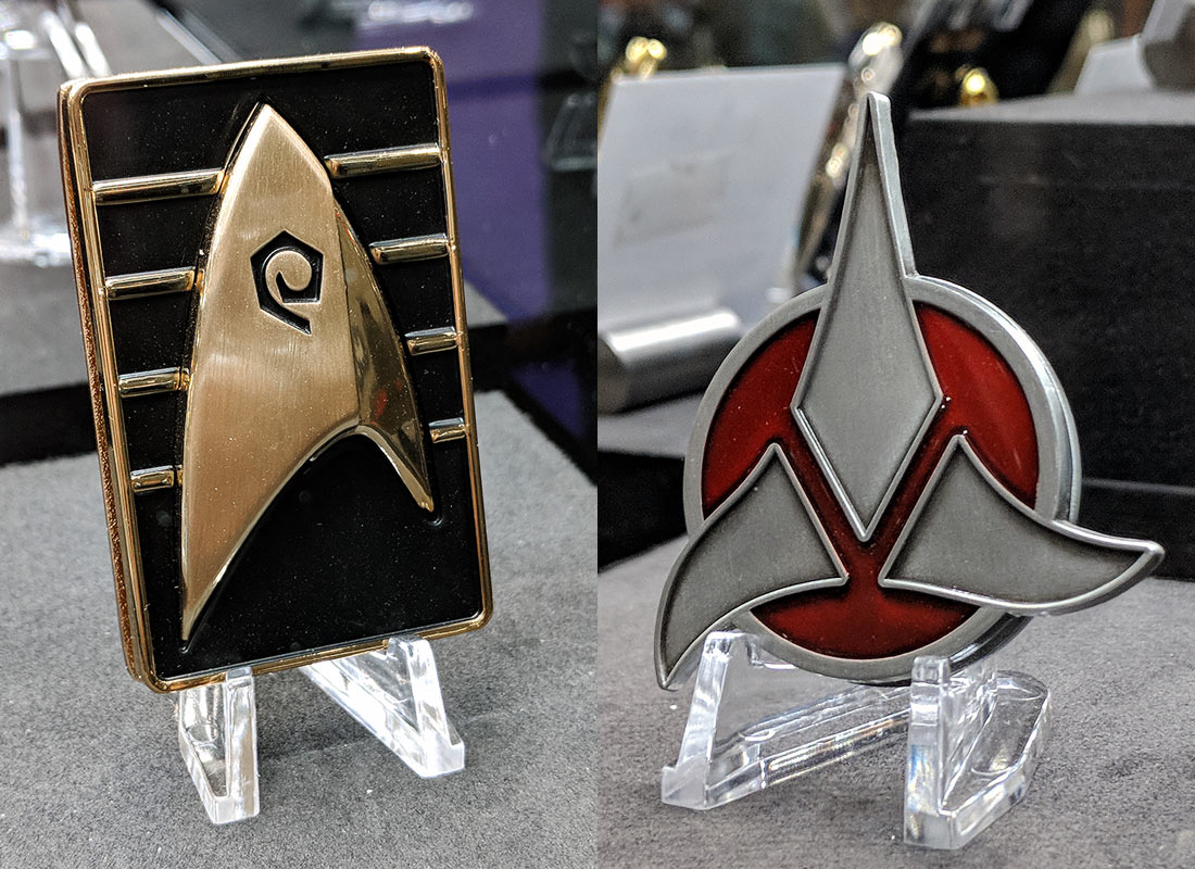 Magnet Kommun QMX Discovery Star Trek Discovery Abzeichen QMX Star Trek Badge 