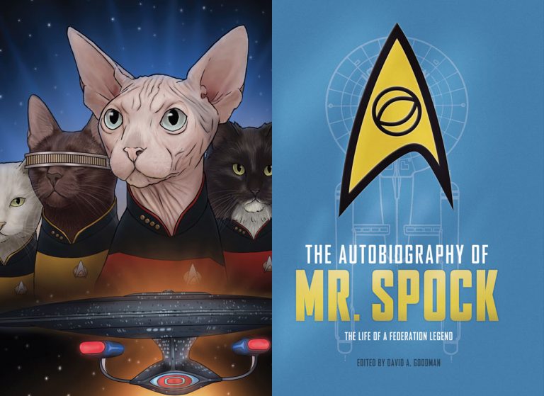 Book Previews: “TNG Cats,” “Autobiography of Mr. Spock”