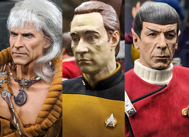 Toy Fair 2018: More QMx STAR TREK 1:6 Model Prototypes