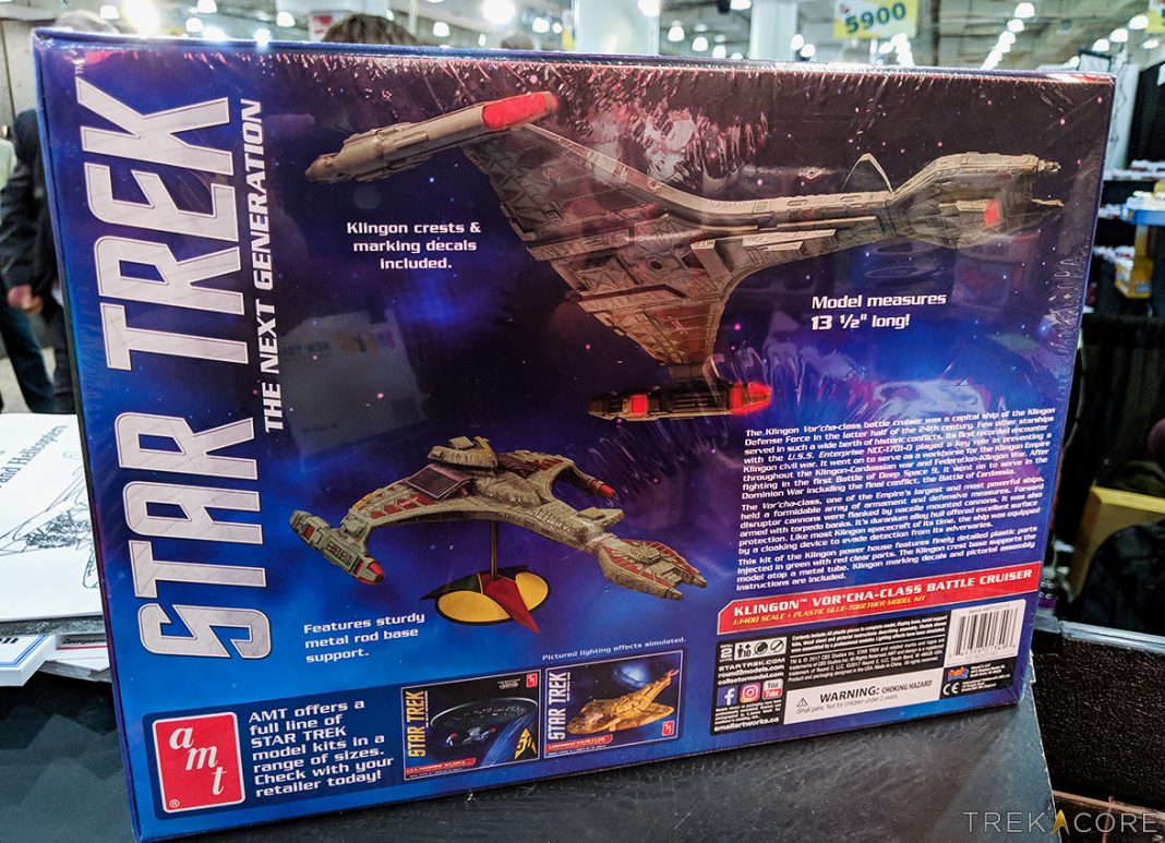 Toy Fair 2018: Round2 Reveals New STAR TREK Model Kits • TrekCore.com