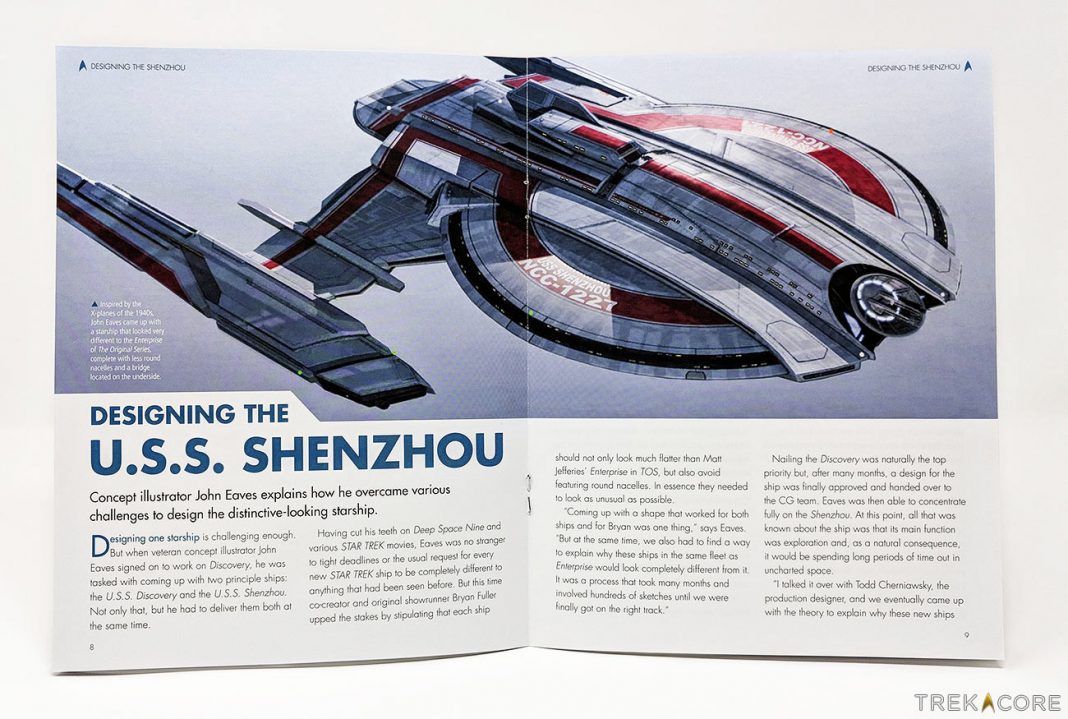 REVIEW: Eaglemoss USS SHENZHOU Starship Model • TrekCore.com