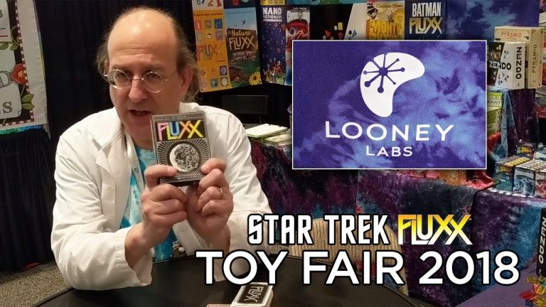 Toy Fair 2018: Looney Labs Previews Upcoming STAR TREK FLUXX Card Games