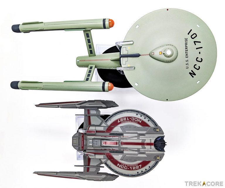 REVIEW: Eaglemoss USS SHENZHOU Starship Model • TrekCore.com