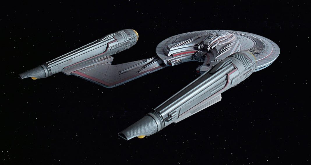 More Images of Moebius Models' USS FRANKLIN Kit • TrekCore.com