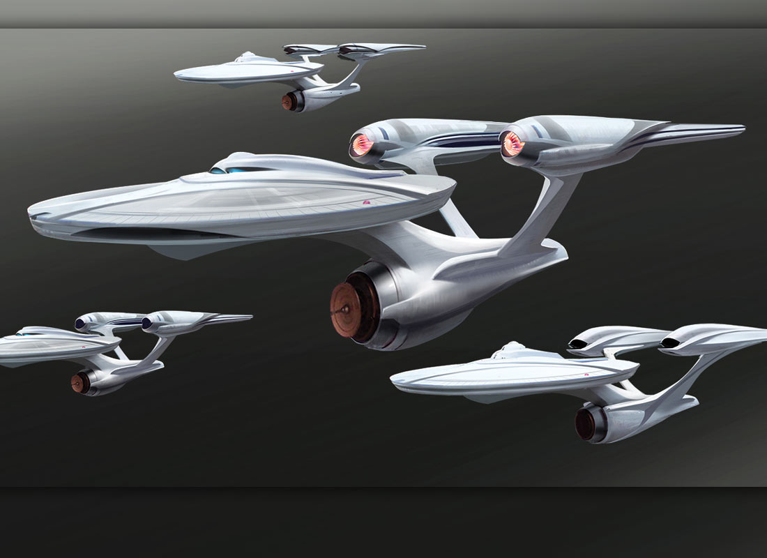 Eaglemoss OVP the Kelvin timeline Book 3 Star Trek: Designing starships 
