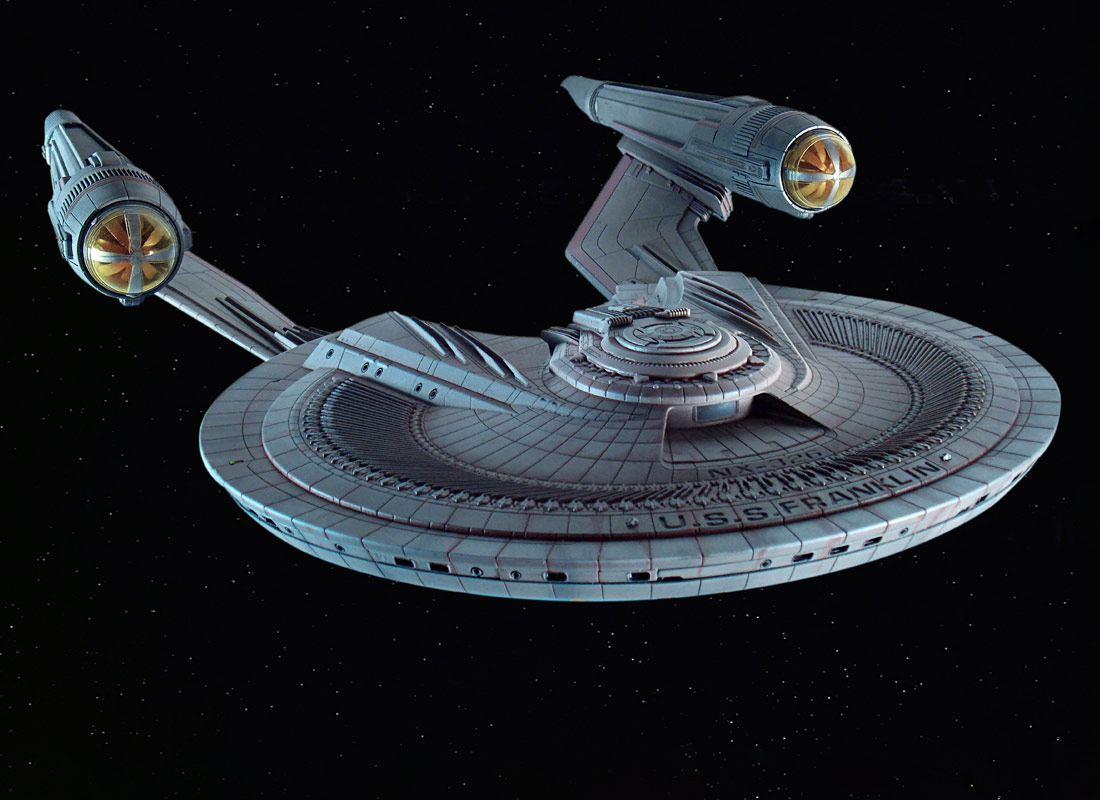 MOEBIUS  975 1/350 Star Trek Beyond USS Franklin NX326 Starship  MOE975 