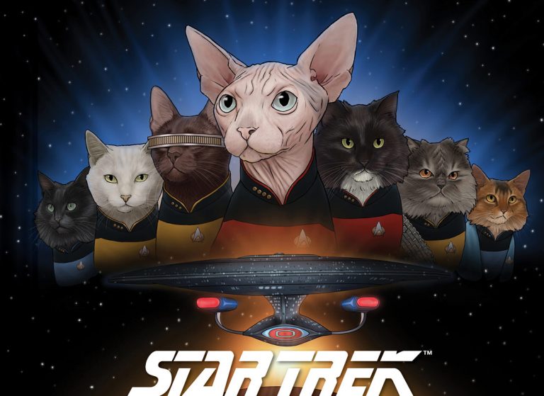 BOOK REVIEW — “Star Trek: TNG Cats”